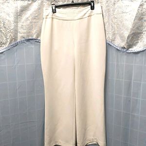 JONES NEW YORK EVENING SEQUIN WHITE PANTS SZ 12